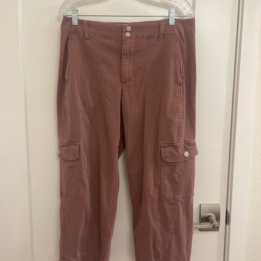 Liverpool Women’s Dress Pants Dusty‎ Rose Mauve Preppy Business